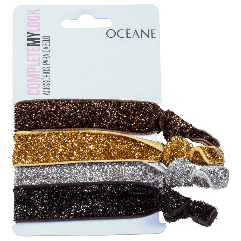 Océane Femme Complete My Look 131 Glam - Kit com Elásticos para Cabelo