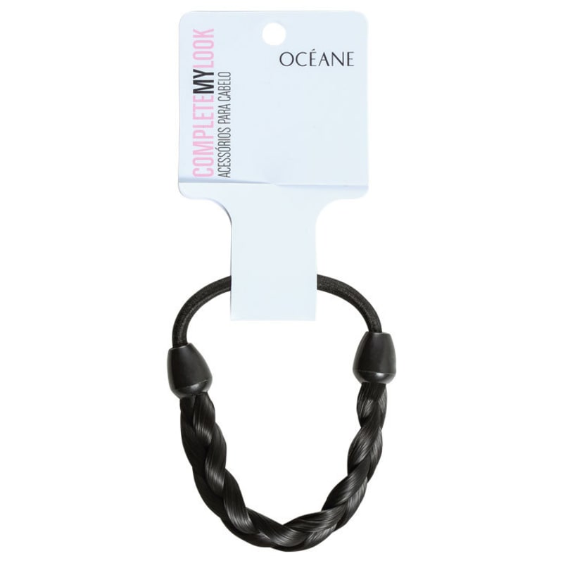 Océane Femme Complete My Look 180 Black - Elástico para Cabelo com Aplique