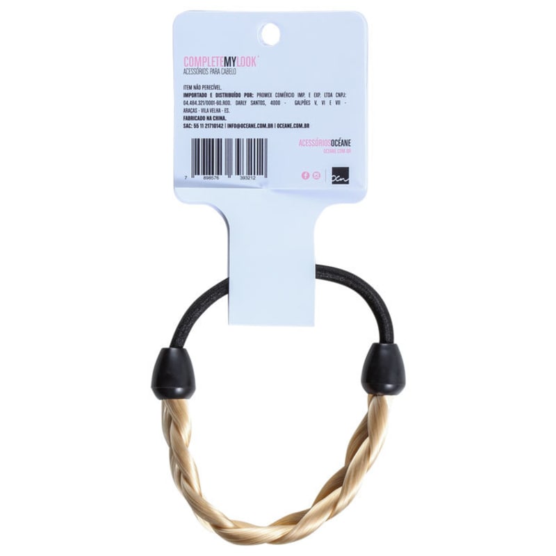 Océane Femme Complete My Look 126 Blonde - Elástico para Cabelo com Aplique