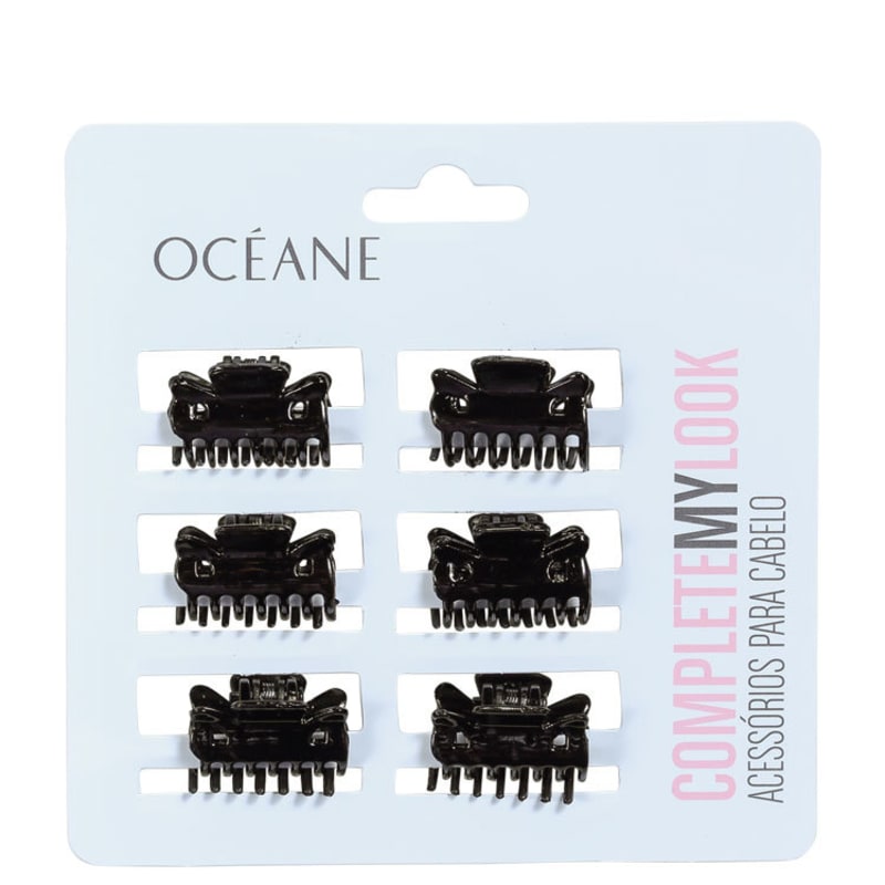 Océane Femme Complete My Look 150 Black - Mini Prendedores de Cabelo