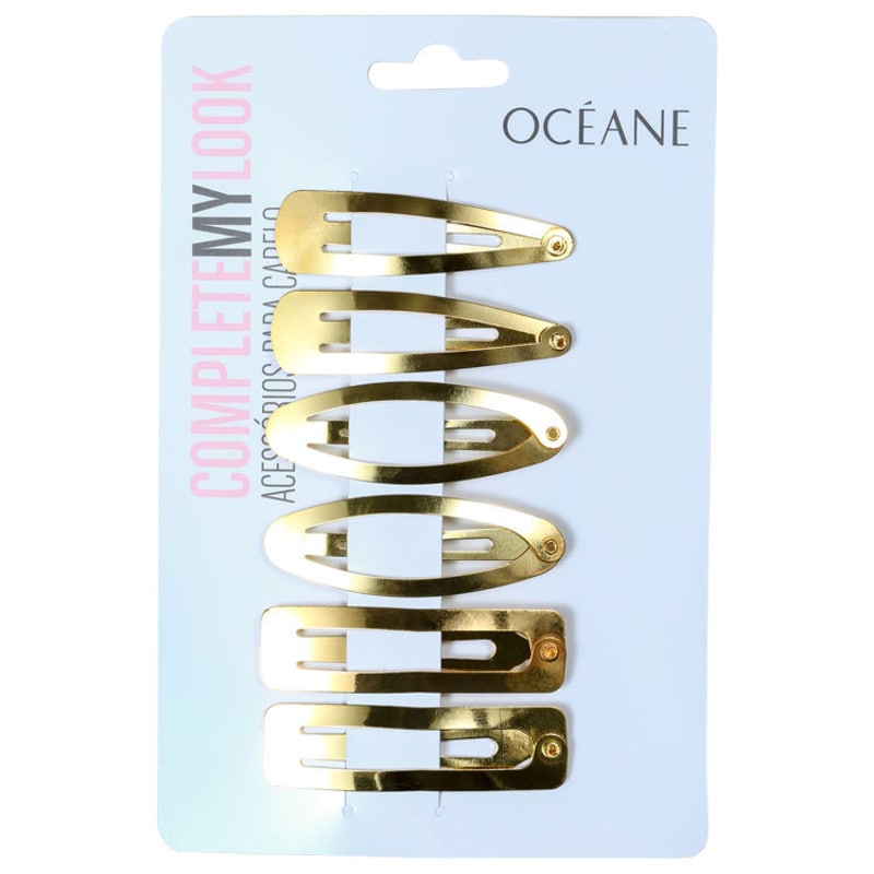 Océane Femme Complete My Look 140 Style Gold - Conjunto de Tic-Tac para Cabelo