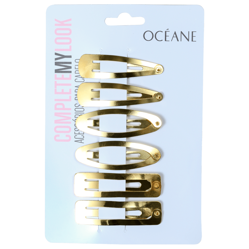 Océane Femme Complete My Look 140 Style Gold - Conjunto de Tic-Tac para Cabelo