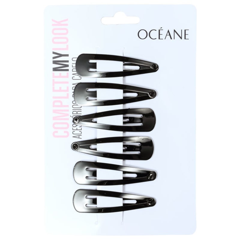 Océane Femme Complete My Look 138 Black - Conjunto de Tic-Tac para Cabelo