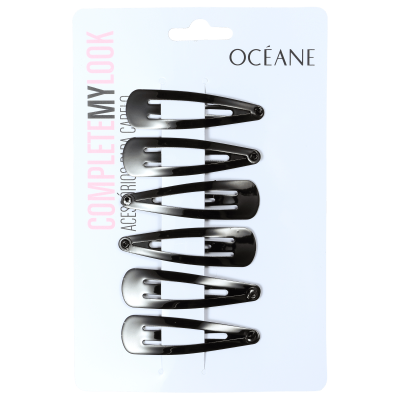 Océane Femme Complete My Look 138 Black - Conjunto de Tic-Tac para Cabelo