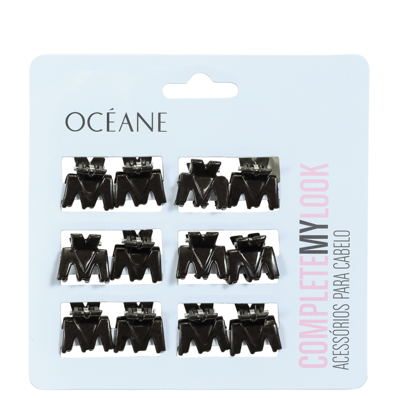 Océane Femme Complete My Look 153 Black - Conjunto de Mini Prendedores