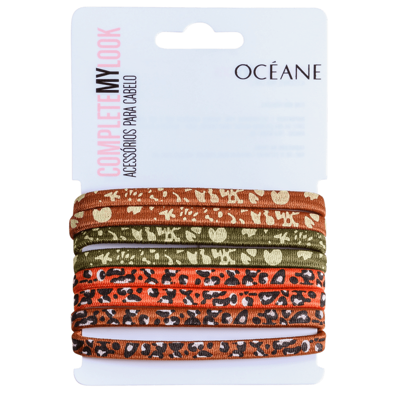 Océane Femme Complete My Look 17 Animal Print - Elásticos para Cabelo
