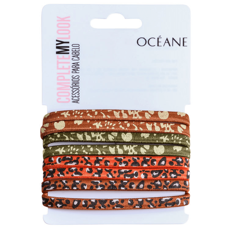 Océane Femme Complete My Look 17 Animal Print - Elásticos para Cabelo