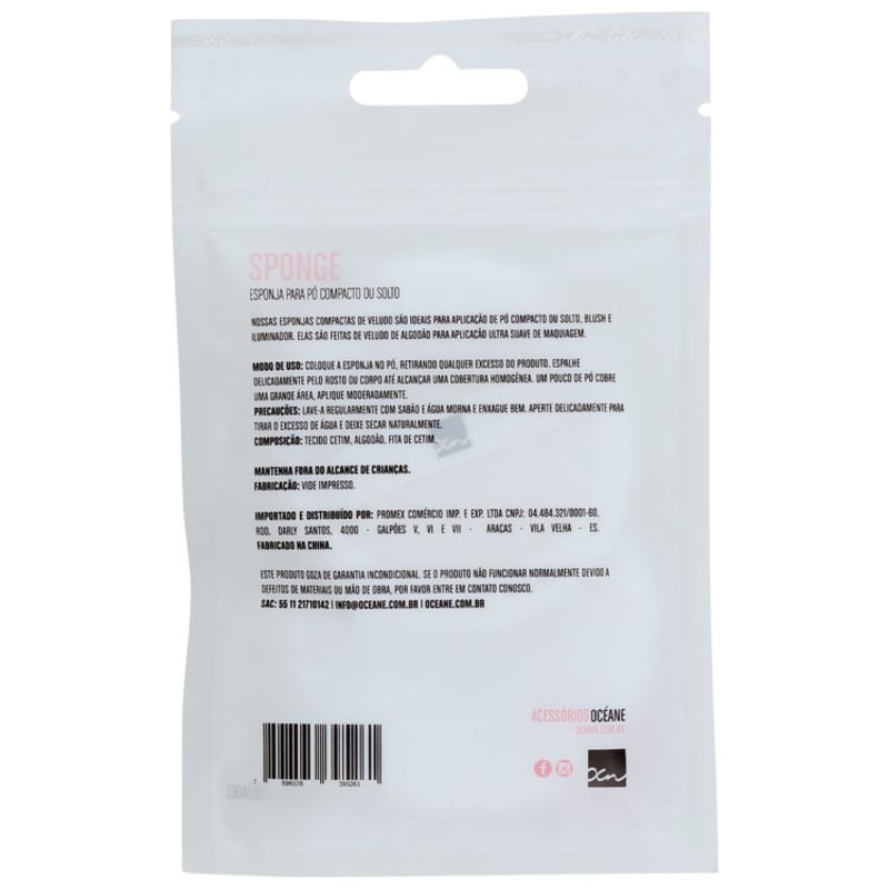 Océane Femme Sponge - Esponja para Pó (2 unidades)