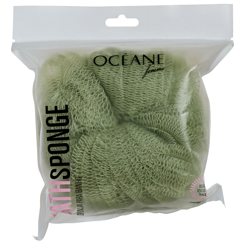 Océane Femme Bath Sponge Green - Esponja de Banho