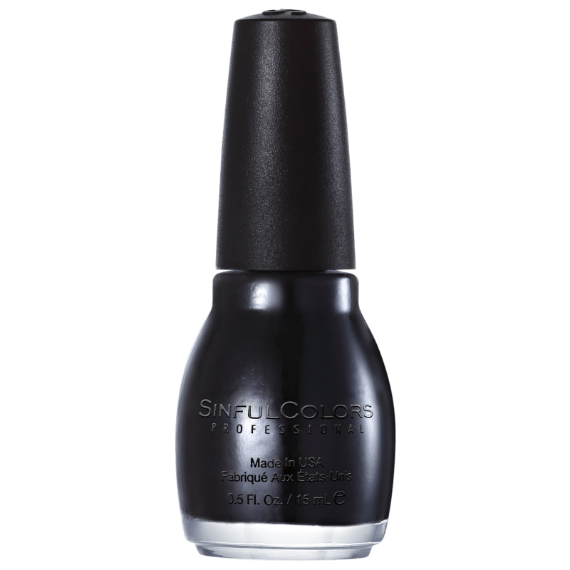 SinfulColors Professional Black on Black 103 - Esmalte Cremoso 15ml
