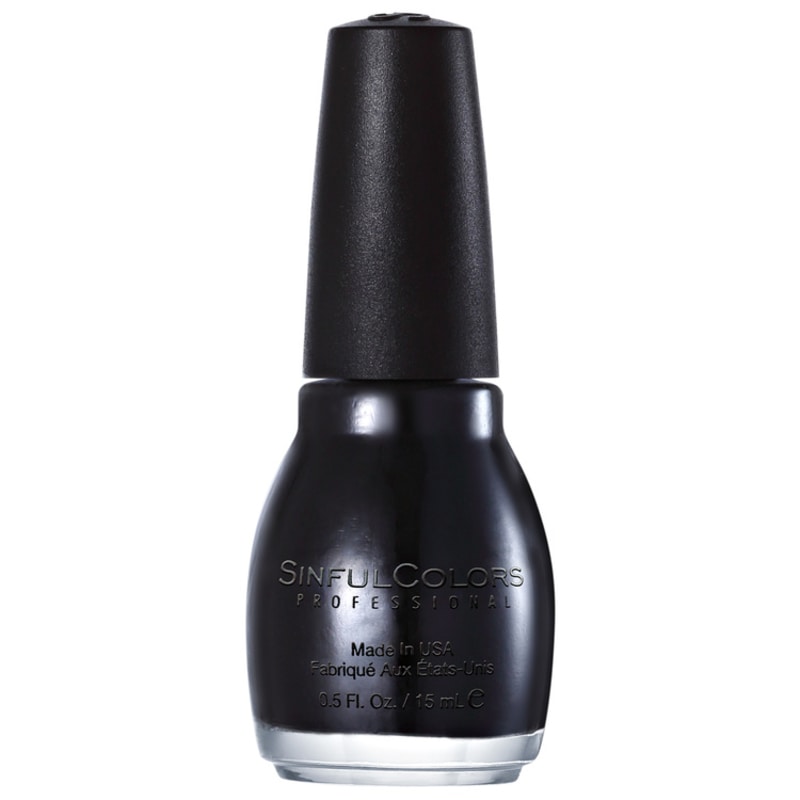 SinfulColors Professional Black on Black 103 - Esmalte Cremoso 15ml