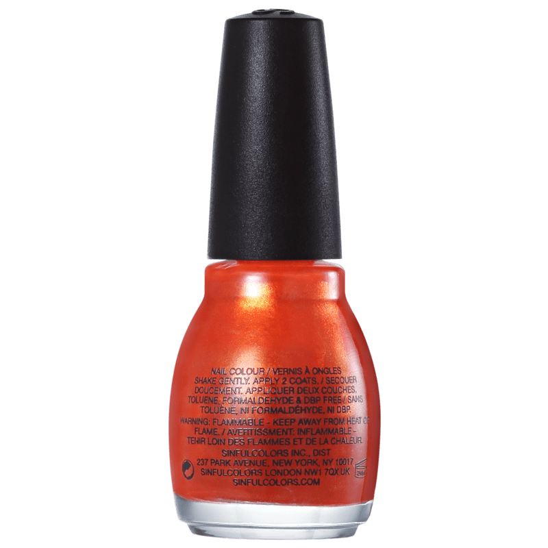 SinfulColors Professional Courtney Orange 30 - Esmalte 15ml