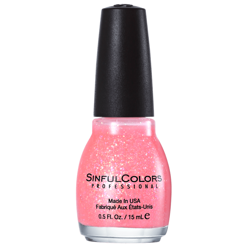 SinfulColors Professional Pinky Glitter 830 - Esmalte 15ml
