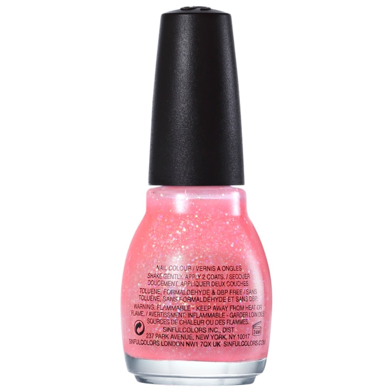 SinfulColors Professional Pinky Glitter 830 - Esmalte 15ml