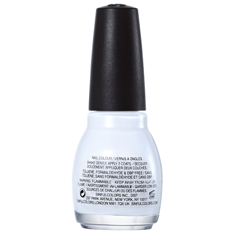 SinfulColors Professional Snow Me White 101 - Esmalte Cremoso 15ml