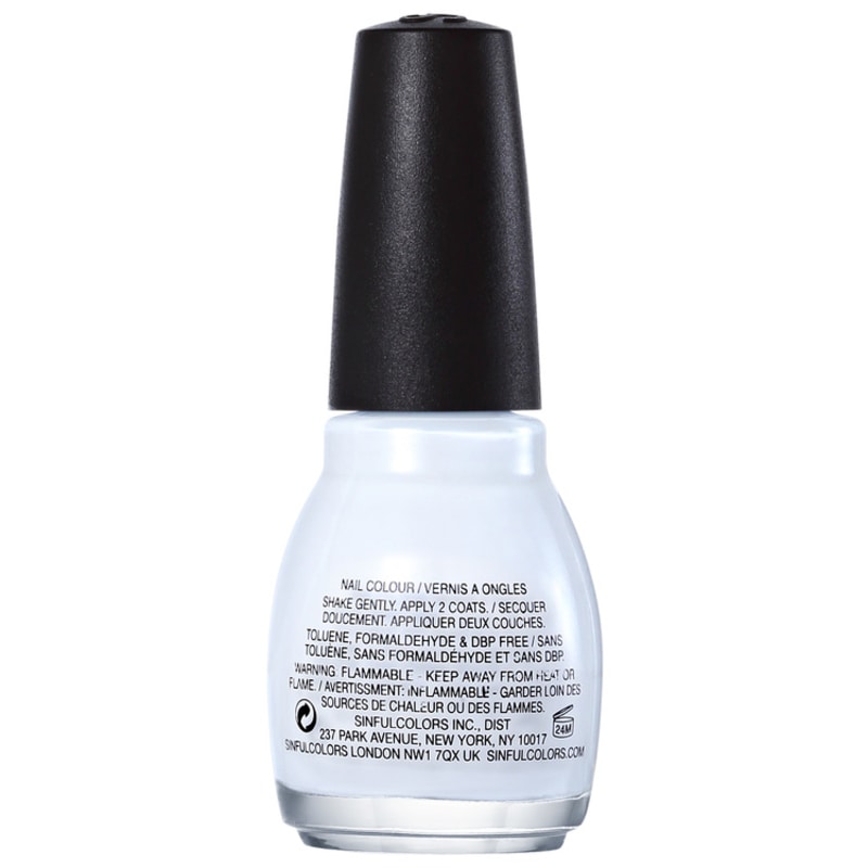 SinfulColors Professional Snow Me White 101 - Esmalte Cremoso 15ml