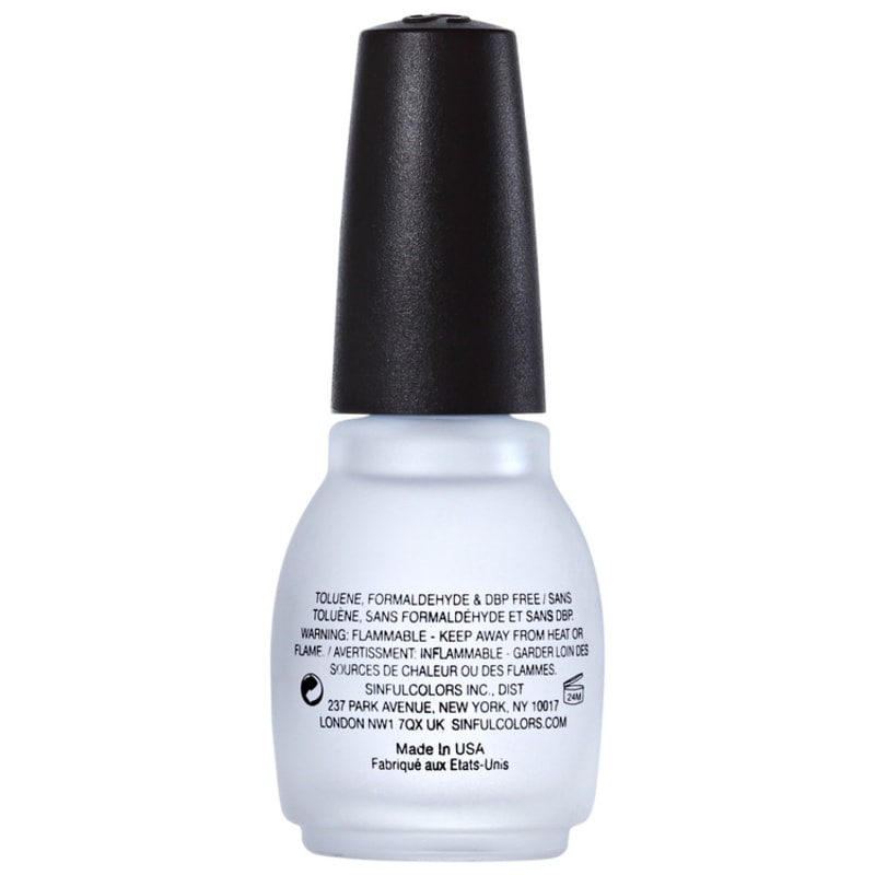 SinfulColors Professional Top Shine Topcoat Brilliant - Finalizador Extrabrilho 15ml
