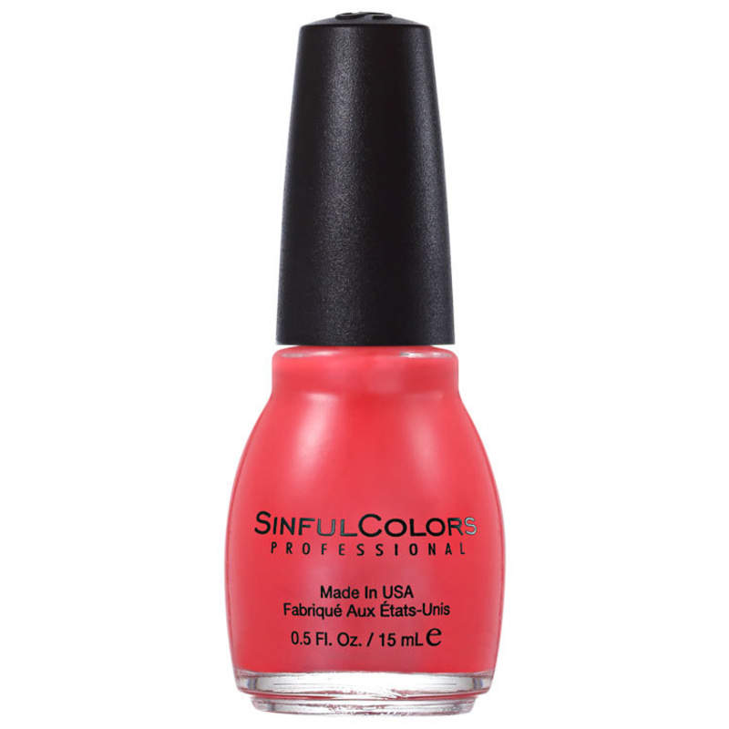 SinfulColors Professional Energetic Red - Esmalte Cremoso 15ml
