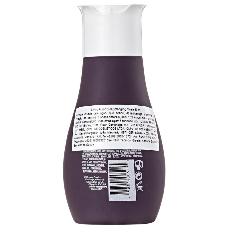 Living Proof Curl Detangling Rinse - Tratamento Desembaraçante 60ml
