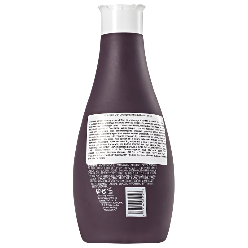 Living Proof Curl Detangling Rinse - Tratamento Desembaraçante 340ml