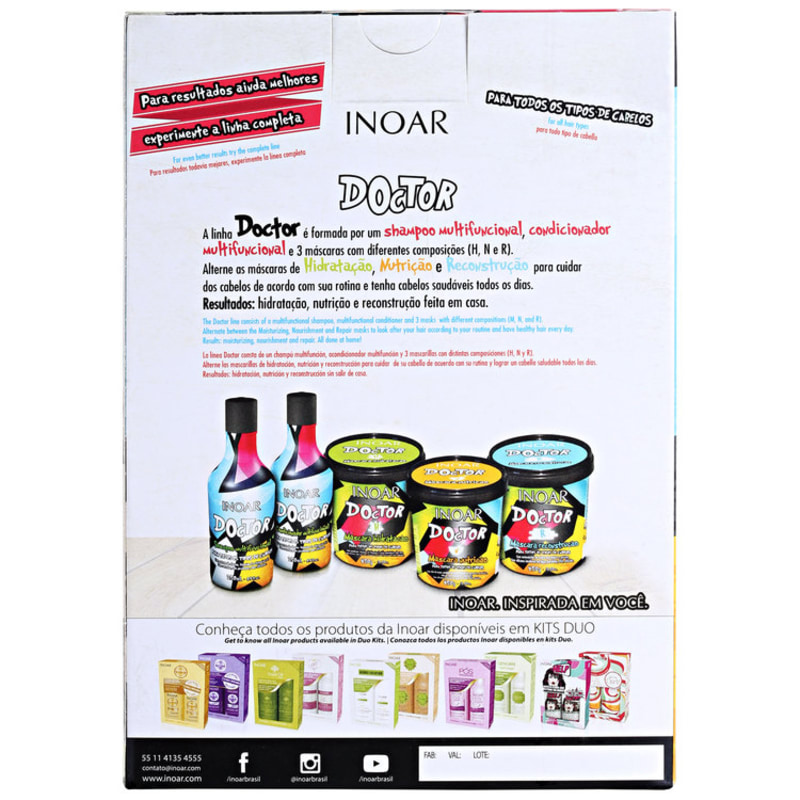 Inoar Doctor S.O.S Cabelo Saudável Kit (2 Produtos)