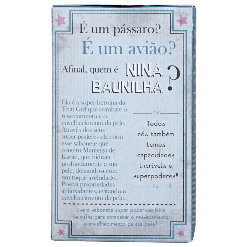 That Girl Nina Baunilha - Sabonete em Barra 120g