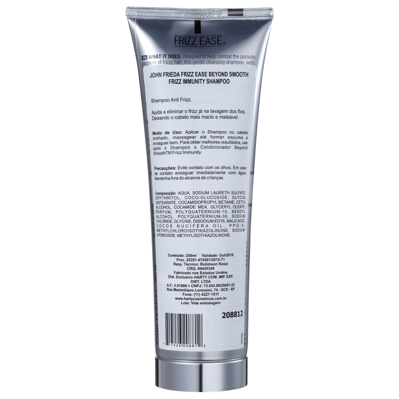 John Frieda Frizz Ease Beyond Smooth Frizz-Immunity - Shampoo 250ml