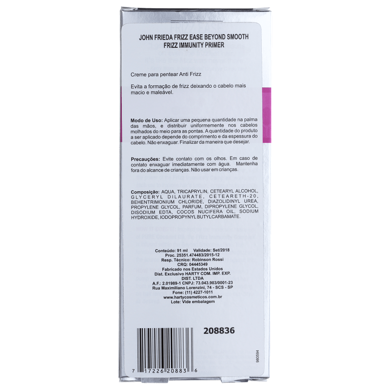 John Frieda Frizz Ease Beyond Smooth Frizz-Immunity - Primer 91ml
