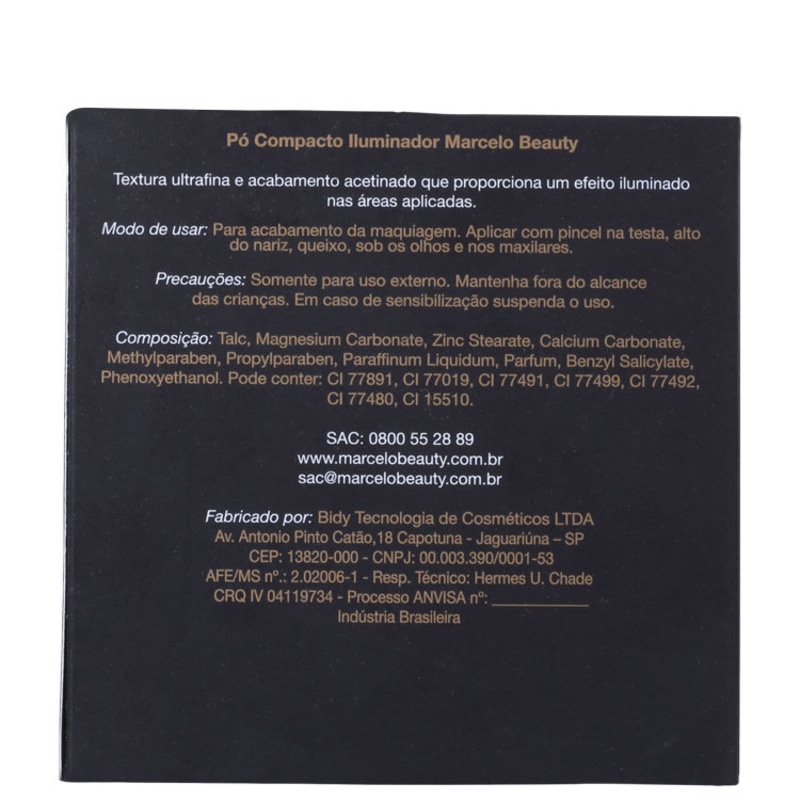 Marcelo Beauty Lumina - Pó Iluminador Cintilante 8g