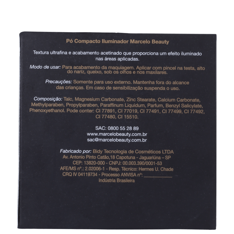 Marcelo Beauty Lumina - Pó Iluminador Cintilante 8g