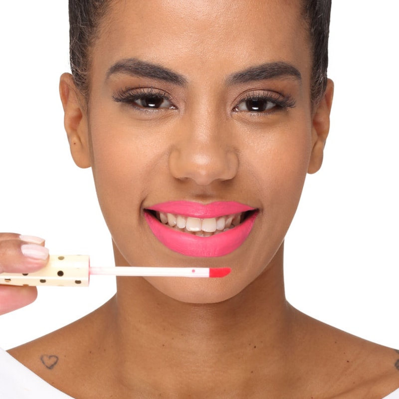 Latika Lip Rosa Nº 1 - Batom Líquido Matte 4ml