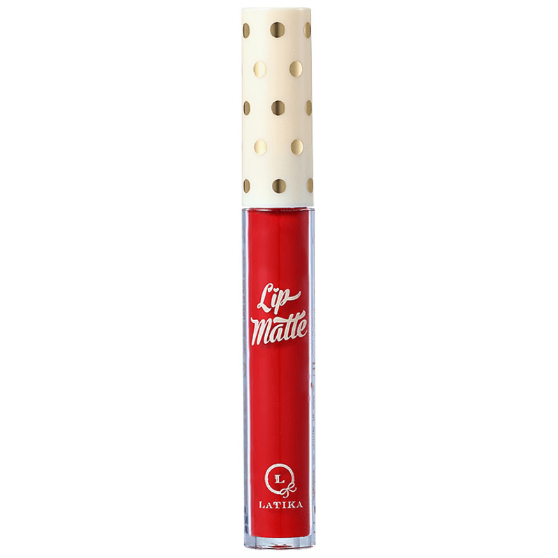 Latika Lip Vermelho Nº 20 - Batom Líquido Matte 4ml