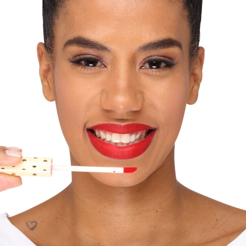 Latika Lip Vermelho Nº 20 - Batom Líquido Matte 4ml