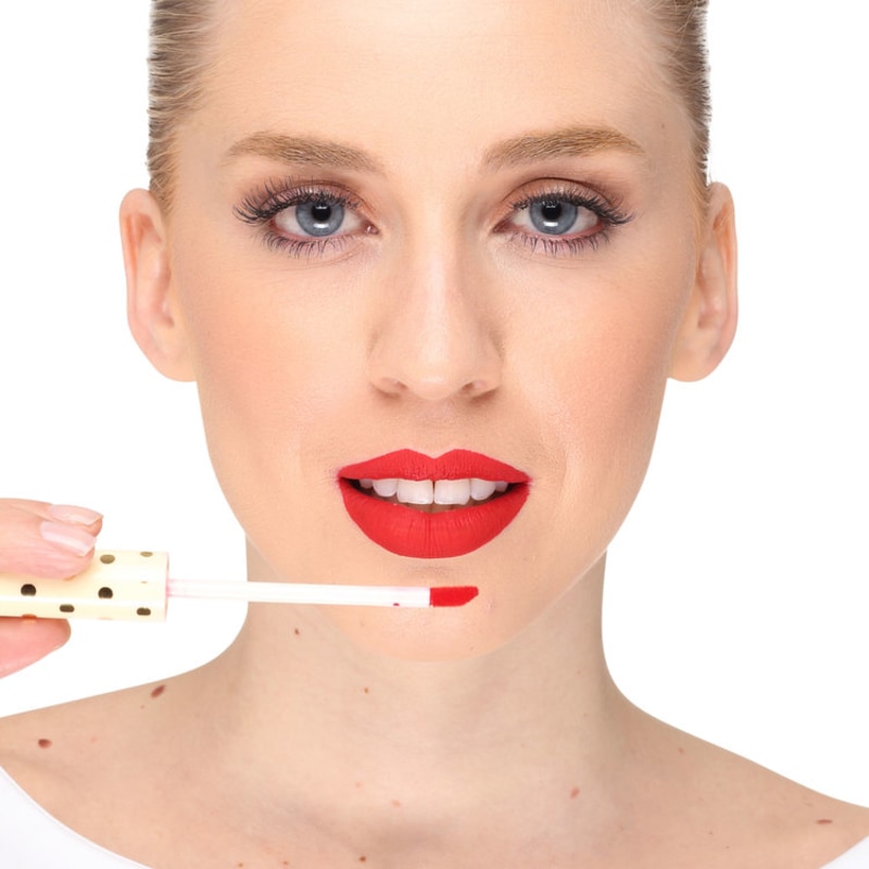 Latika Lip Vermelho Nº 20 - Batom Líquido Matte 4ml