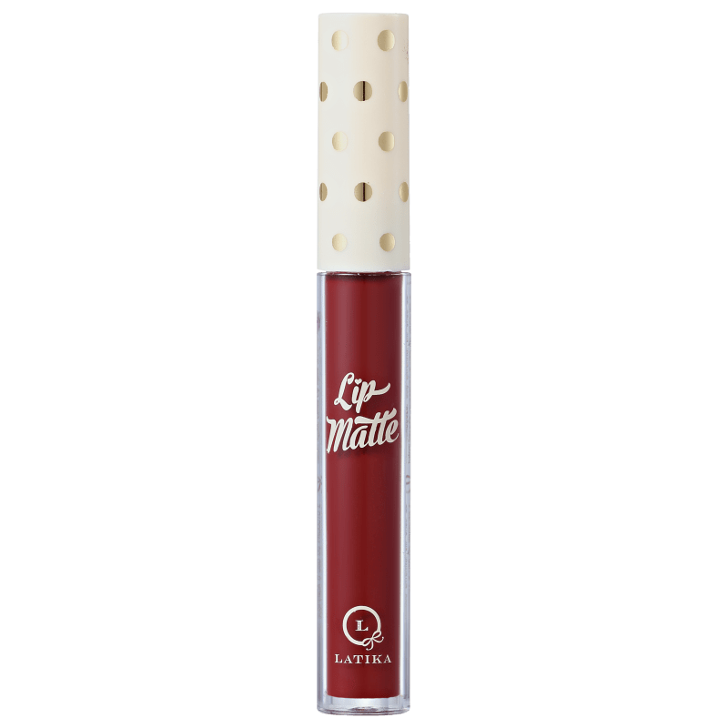 Latika Lip Vermelho Nº 22 - Batom Líquido Matte 4ml