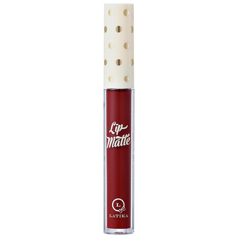Latika Lip Vermelho Nº 22 - Batom Líquido Matte 4ml