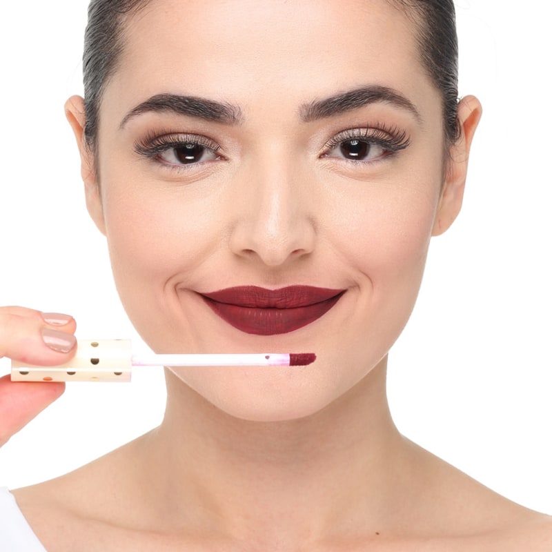 Latika Lip Vermelho Nº 22 - Batom Líquido Matte 4ml