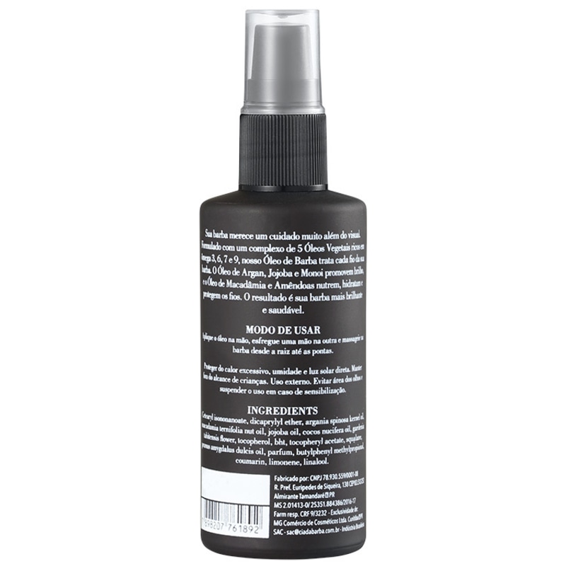 Cia da Barba - Óleo para Barba 50ml