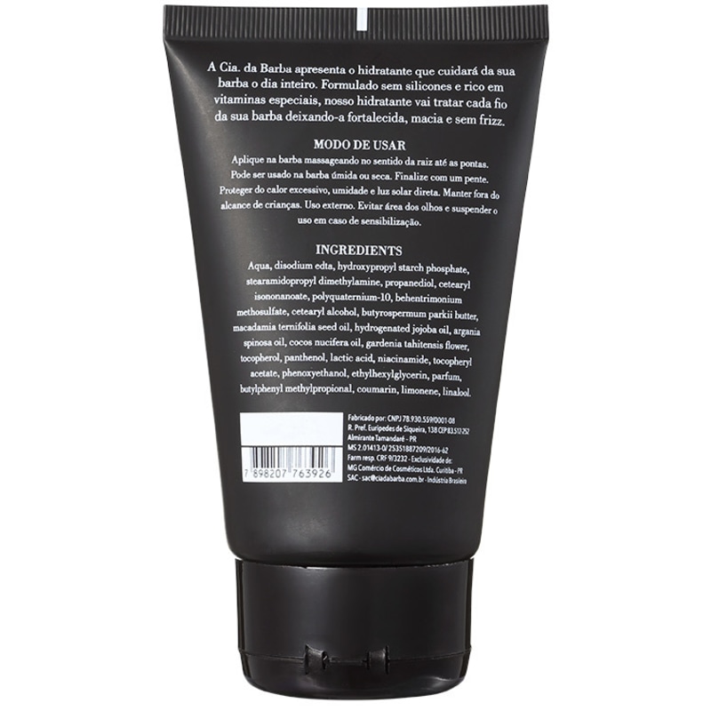 Cia da Barba - Hidratante para Barba 120g