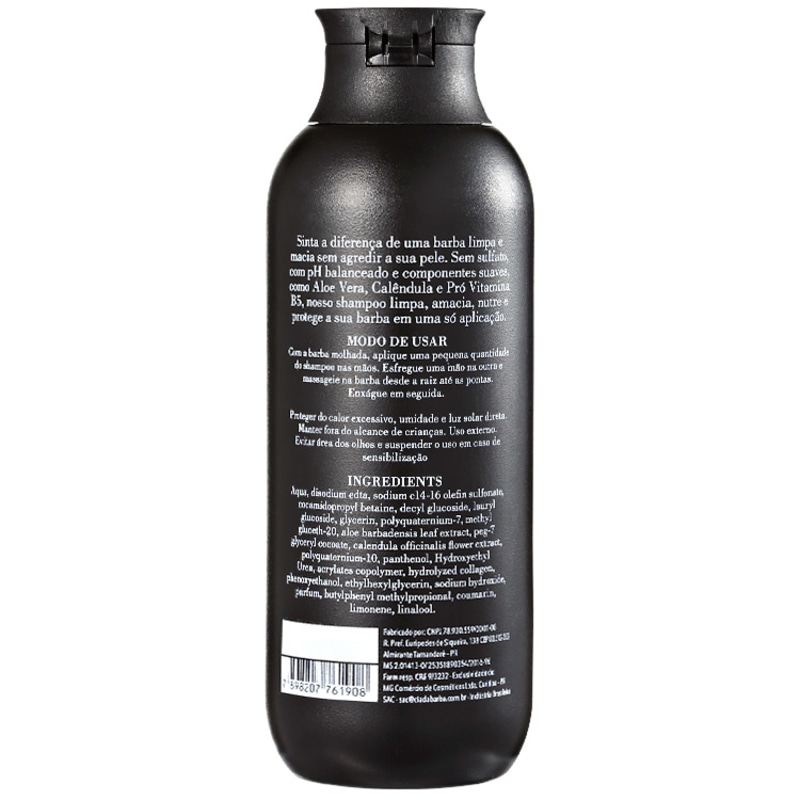 Cia da Barba - Shampoo para Barba 200ml