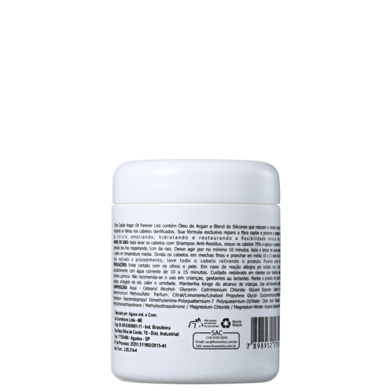 Forever Liss Professional Btox - Redutor de Volume 250g