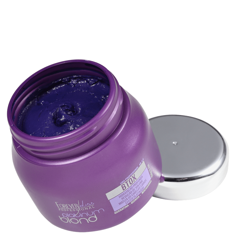 Forever Liss Professional Platinum Blond - Redutor de Volume Matizador 250g