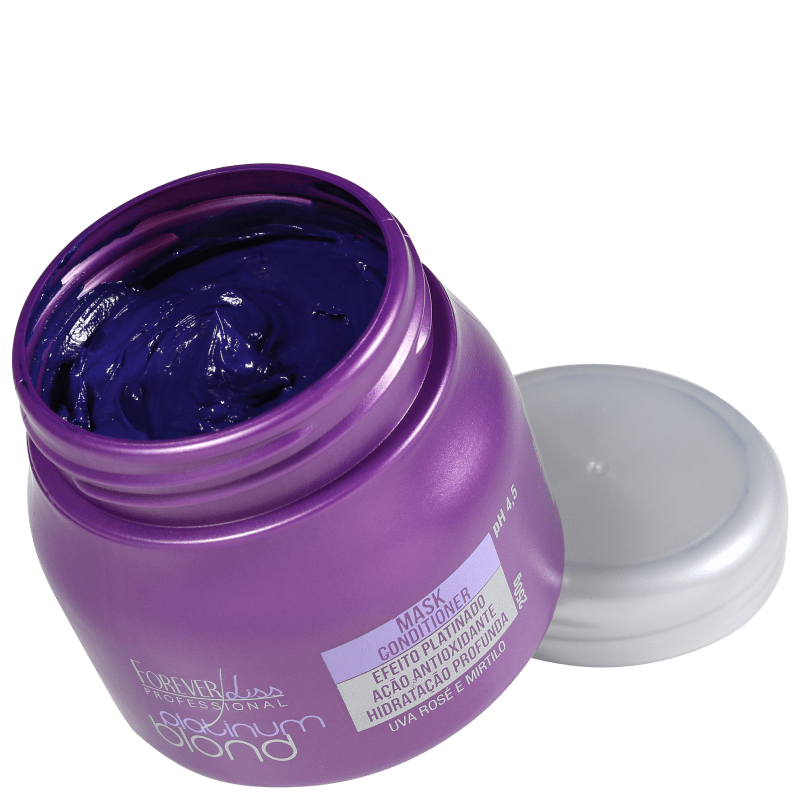 Forever Liss Professional Platinum Blond - Máscara Matizadora 250g