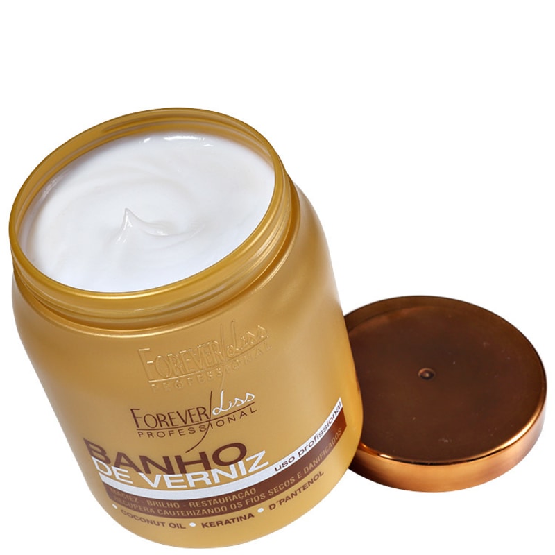Forever Liss Professional Banho de Verniz - Máscara 1000g