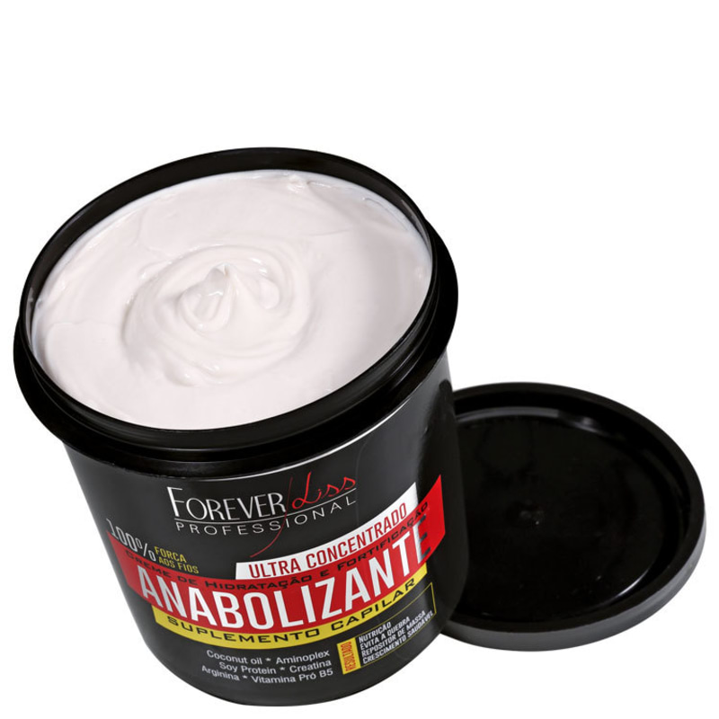 Forever Liss Professional Anabolizante Suplemento Capilar - Máscara de Tratamento 950g