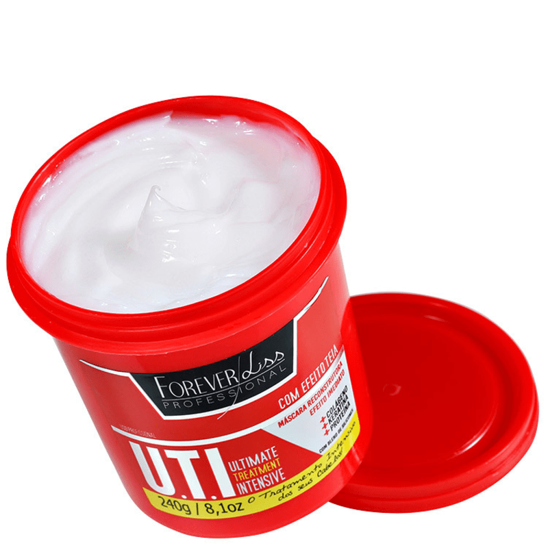 Forever Liss Professional UTI Liso Profissional - Máscara de Tratamento 240g