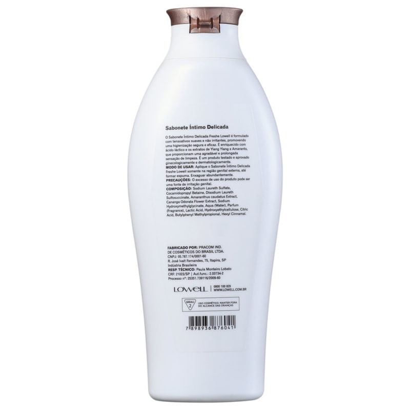 Lowell Freshe Delicada - Sabonete Íntimo 200ml
