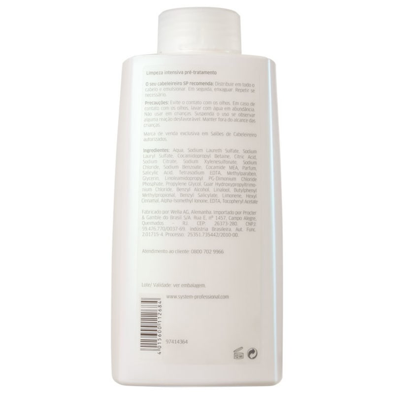 SP System Professional Expert Deep Cleanser - Shampoo 1000ml