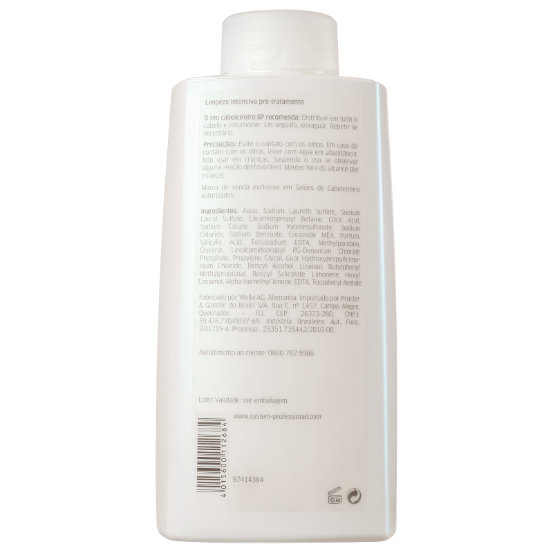 SP System Professional Expert Deep Cleanser - Shampoo 1000ml