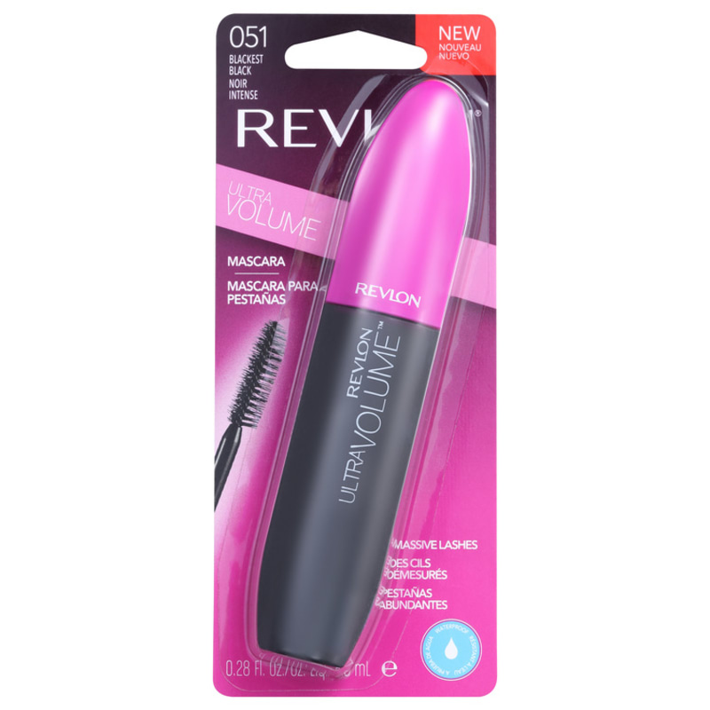 Revlon Ultra Volume Waterproof Blackest Black - Máscara para Cílios 8,5ml
